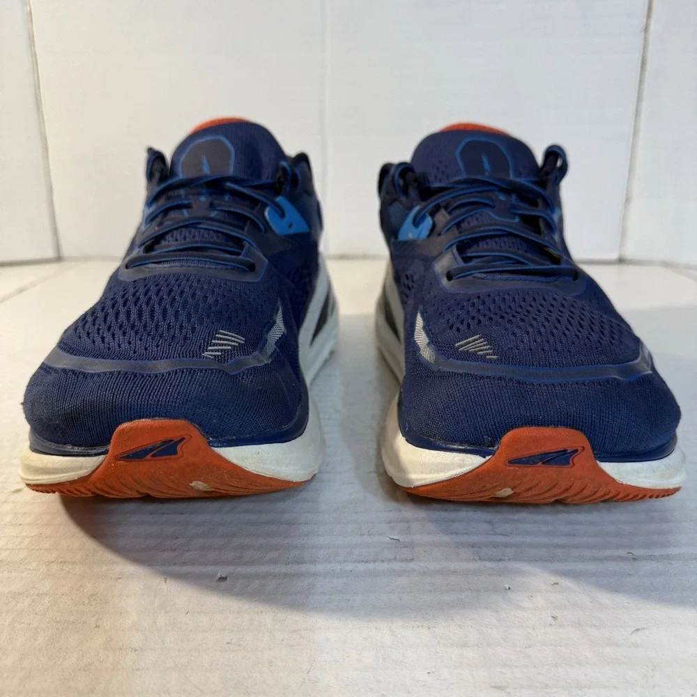 Altra Paradigm 6 Mens 12 Running Shoes Blue White ALOA5471424‎ Fast Shipping